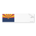 Arizona State Flag Bumper Stickers