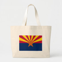 Arizona State Flag Canvas Bag