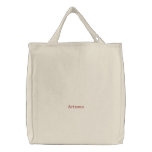 Arizona State Flag Embroidered Tote Bags