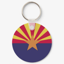 Arizona State Flag keychains
