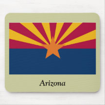 Arizona State Flag Mouse Pad