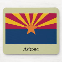 Arizona State Flag Mouse Pad