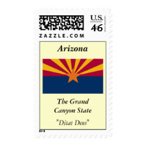 Arizona State Flag Postage Stamps