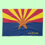 Arizona State Flag kitchen towels