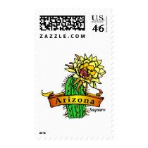 Arizona State Flower - Saguaro Postage
