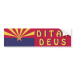 Arizona State Motto bumpersticker