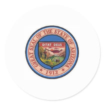 Arizona State Seal Stickers