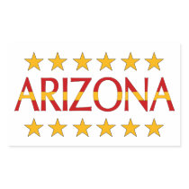 Arizona Rectangular Sticker