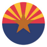 Arizona Round Stickers