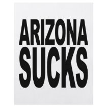 Arizona Sucks Flyer Design
