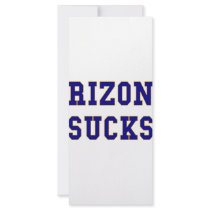Arizona Sucks rack cards