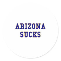 Arizona Sucks Sticker