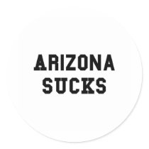 Arizona Sucks Sticker