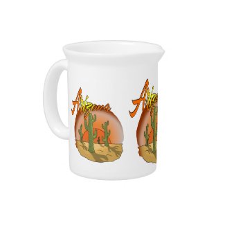 Arizona Sunset Cactus Pitcher