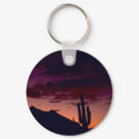 Arizona / Sunset in Sabino Canyon keychains by moxieann Arizona / Sunset in Sabino Canyon keychains