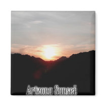 Arizona Sunset magnets by Congress_Arizona Arizona Sunset magnets