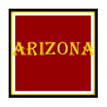 Arizona T-Shirt by pharrisart Arizona T-Shirt