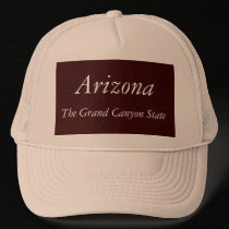 Arizona, The Grand Canyon State Cap hats