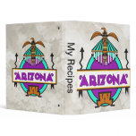 Arizona Thunderbird Shield Vinyl Binders