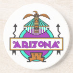 Arizona Thunderbird Shield Drink Coasters