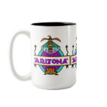 Arizona Thunderbird Shield Coffee Mugs