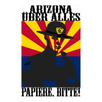 Arizona Uber Alles Poster Print