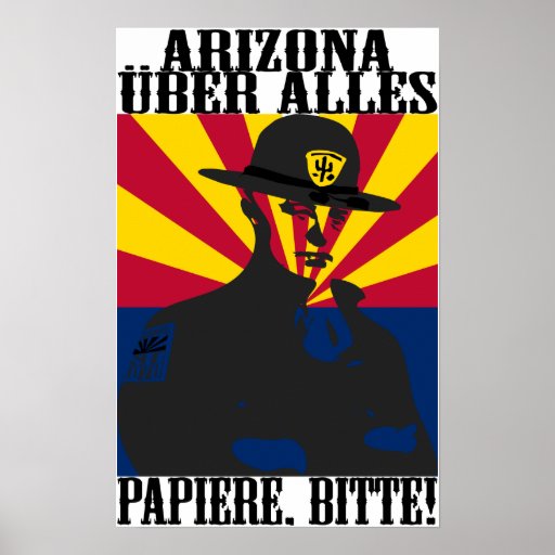 Arizona Uber Alles Poster Print
