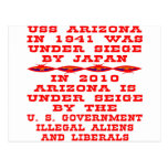 Arizona Under Siege By Federal Government #02 Post Card