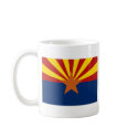 Arizona Flag Map Mug