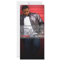 Arjae Matthews Style 3 Music Merch Custom Rack Cards