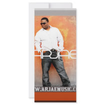 Arjae Matthews Style 5 Ladies Tee Rack Card Template