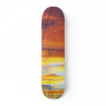 Ark Orange Sky At Sunset Skate Decks