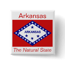 Arkansan Flag Button