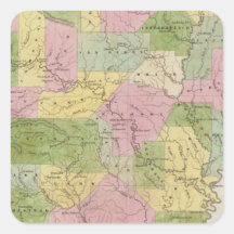Arkansas 3 square sticker