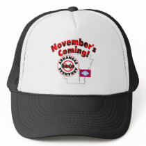 Arkansas Anti ObamaCare – November’s Coming! Trucker Hats