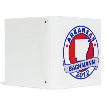Arkansas Bachmann 3 Ring Binders