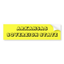 ARKANSAS bumper stickers by FreedomPatriot ARKANSAS bumper stickers