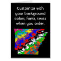 Arkansas Customize colorful card how you want it by JKdesigns Arkansas Customize colorful card how you want it