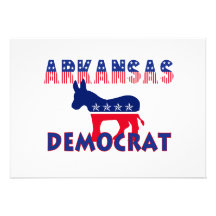 Arkansas Democrat Custom Invites