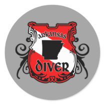 Arkansas Diver Stickers