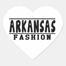 Arkansas Fashion Designs Stickers
