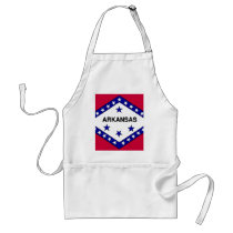 Arkansas Flag Apron