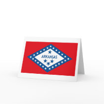 Arkansas Flag Greeting Card