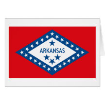 Arkansas Flag Greeting Card