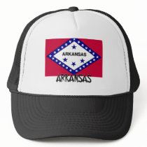 Arkansas Flag hats