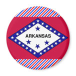 Arkansas Flag Refrigerator Magnet