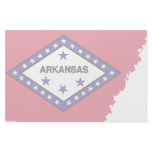Arkansas Flag Map Stationery Design