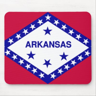 Arkansas Flag Mousepad by jacinto888