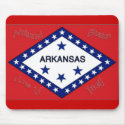 Arkansas Flag Mousepad by deesbasenjis Arkansas Flag Mousepad