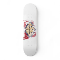 Arkansas Flag Skateboard